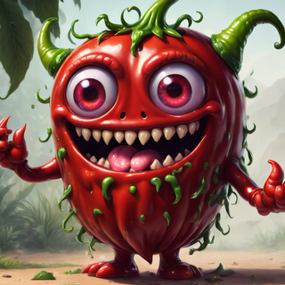 Cute Chili Monster