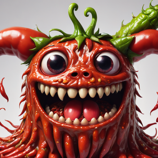Cute Chili Monster