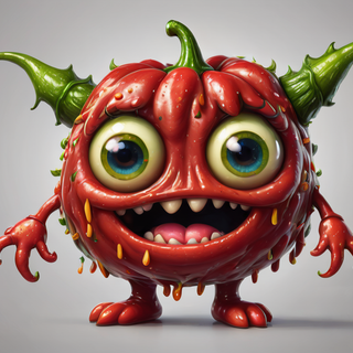 Cute Chili Monster