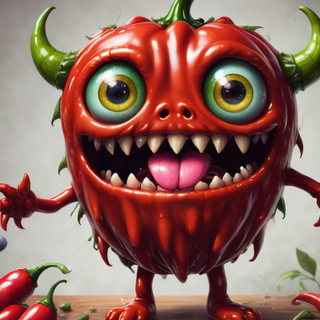 Cute Chili Monster