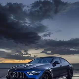 Blue AMG GT 63