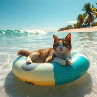 Cat is on Vacation