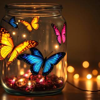 Butterflies in a Jar