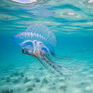 Portuguese Man o War Jellyfish