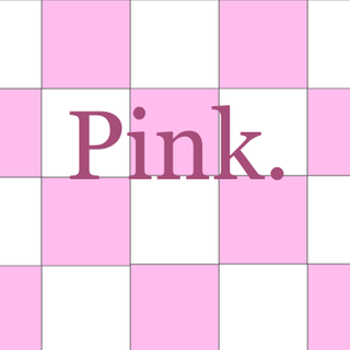 pink checkerboard