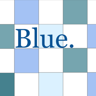 Blue checkerboard