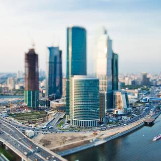 Aerial View Moscow