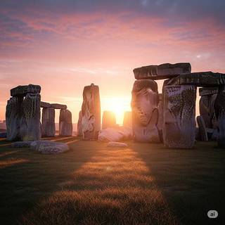 Stonehenge at Sunrise