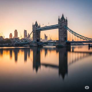 Tower Bridge at Sunrise