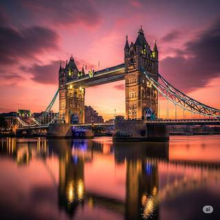 Tower Bridge at Sunset