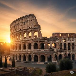 Colosseum at Sunrise