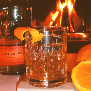 Vintage Bullet Bourbon With A Orange Twist 