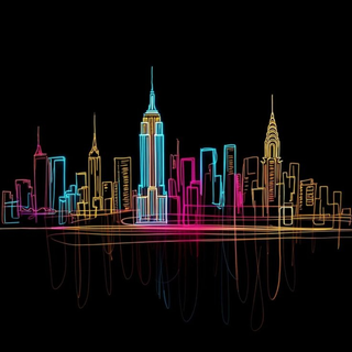 Neon city