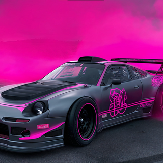 Pink Porsche 