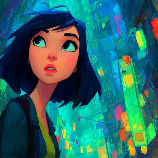 Neon Wanderer