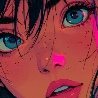 Neon Freckles