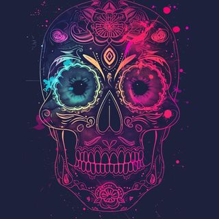 Abstract Skull 