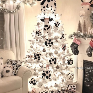 Cow Christmas Tree