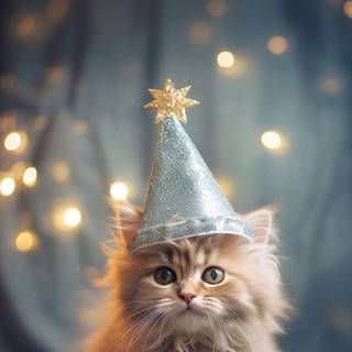 Birthday Kitten