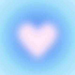 Y2K Blurry Heart Wallpaper 
