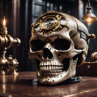 Steampunk Skull