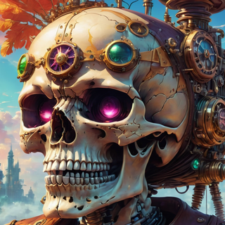 Steampunk Skull