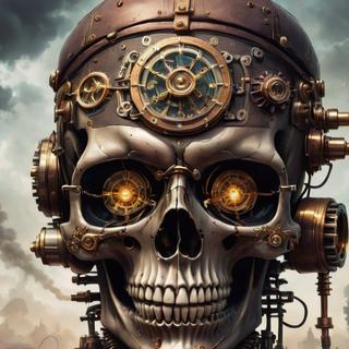Steampunk Skull