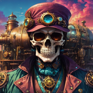 Steampunk Skull