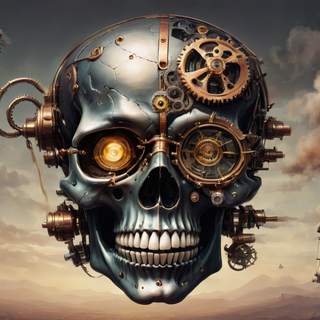 Steampunk Skull