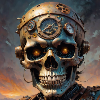 Steampunk Skull