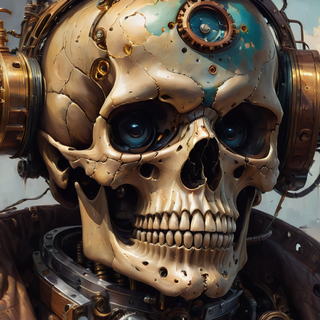Steampunk Skull
