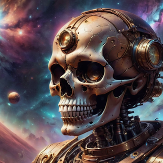 Steampunk Skull