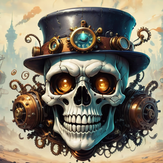 Steampunk Skull
