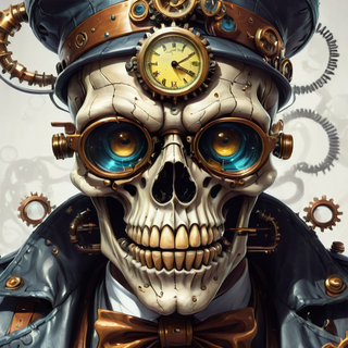 Steampunk Skull