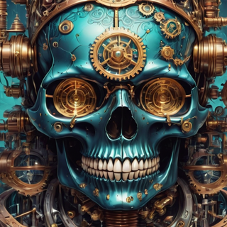 Steampunk Skull