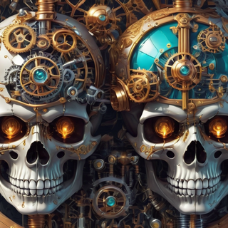 Steampunk Skull