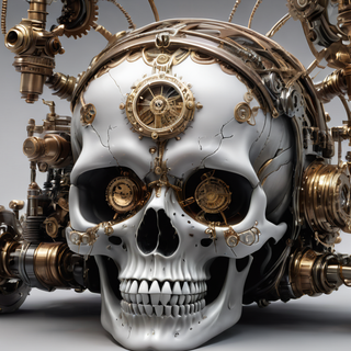 Steampunk Skull
