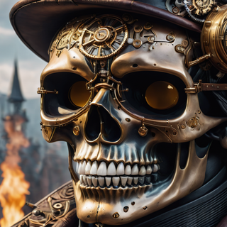 Steampunk Skull