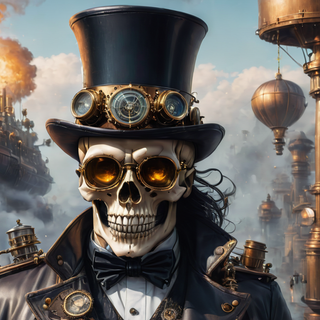 Steampunk Skull
