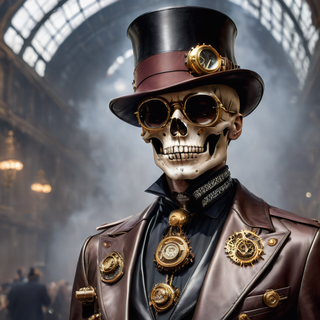 Steampunk Skull