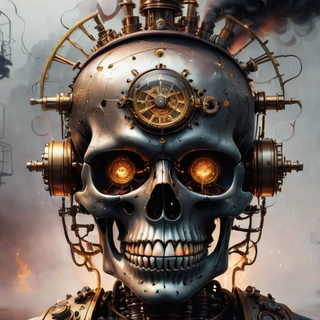 Steampunk Skull