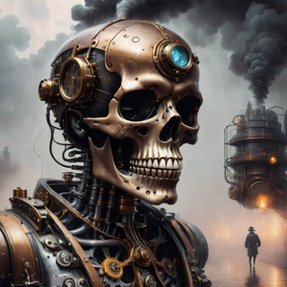 Steampunk Skull