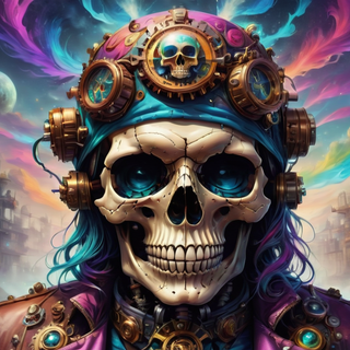 Steampunk Skull