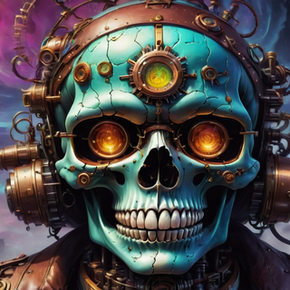 Steampunk Skull