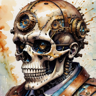 Steampunk Skull