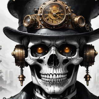 Steampunk Skull