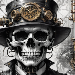 Steampunk Skull