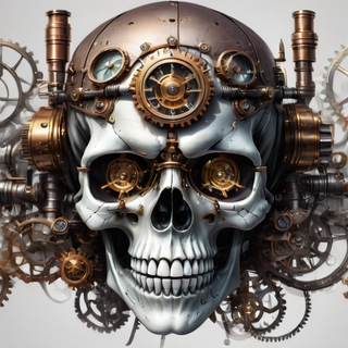 Steampunk Skull