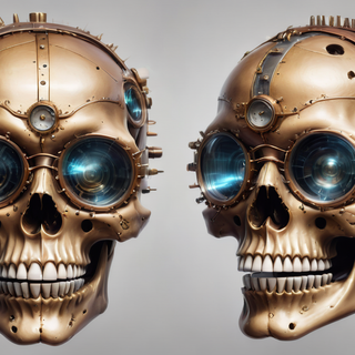 Steampunk Skull