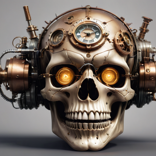 Steampunk Skull